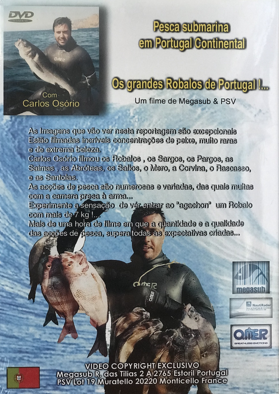 DVD - 'Os grandes Robalos de Portugal'